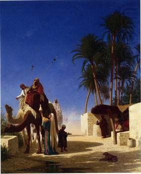 Arab or Arabic people and life. Orientalism oil paintings  411, unknow artist